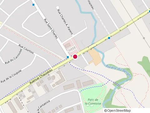 Location of Ecole de Danse Claude & Marie at 1940 avenue Chauveau, Québec