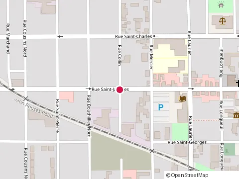 Location of Ecole de Danse Nicole Latour at 246 Rue Saint-Jacques, Saint-Jean-sur-Richelieu