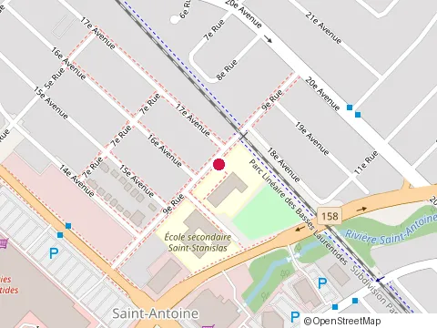 Location of Ecole de Karate Shotokan at 700 9E Rue, Saint-Jérôme