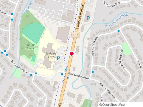 Location of École de l'Envol at 1101 route des Rivieres, Levis