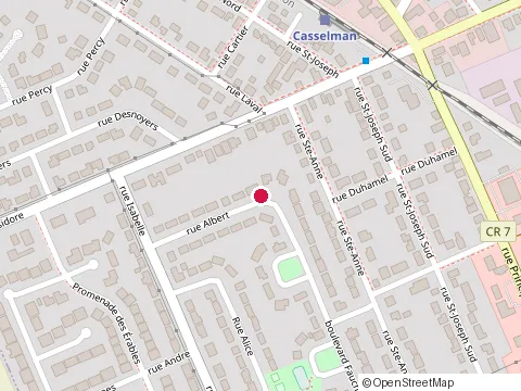 Location of Metro at 21 Richer Close, Casselman