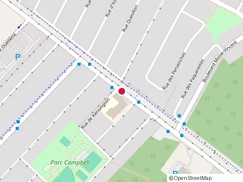 Location of École de la Mosaïque at 6905 boulevard Maricourt, Saint-Hubert