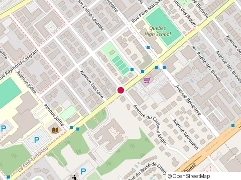 Location of Ecole de Langue Stewart Inc at 979 avenue Begin, Québec