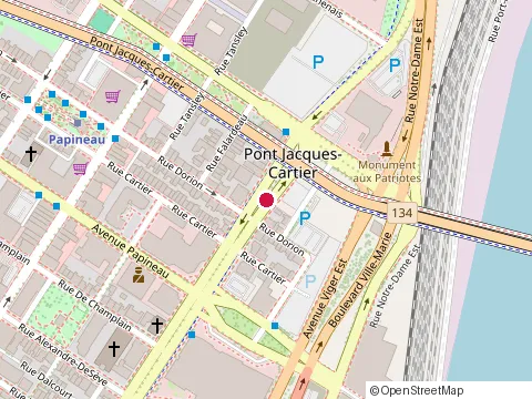 Location of Ecole de Musique Bourget at 1975 boulevard Rene-Levesque O # 104, Montréal