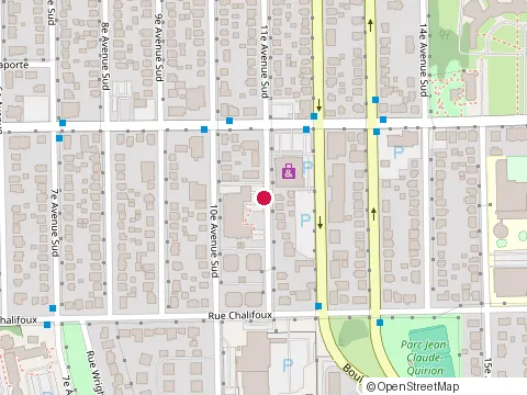 Location of Ecole de Musique les Notes at 368 11E Av N, Sherbrooke