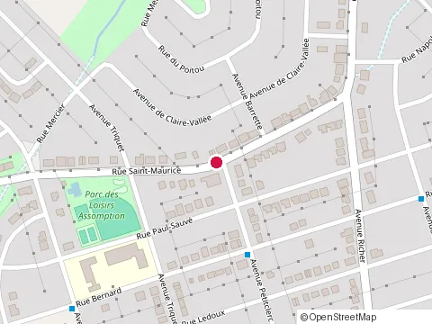 Location of École de Musique Létourneau at 2095 St-Maurice, Saint-Hyacinthe