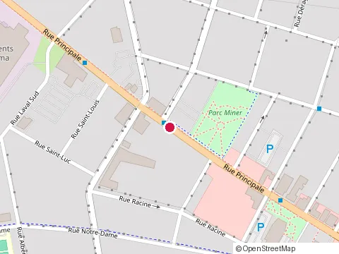Location of Ecole de Musique Patrick Hevey at 3 Rue Principale 3, Granby
