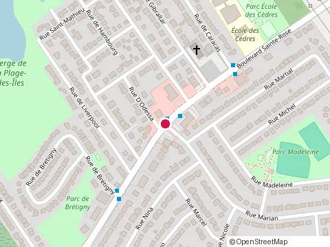 Location of Ecole de Musique Prelude Enr at 3640 boulevard Sainte-Rose, Laval