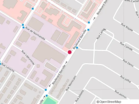 Location of Ecole de Musique Repentigny at 602 boulevard Iberville, Repentigny