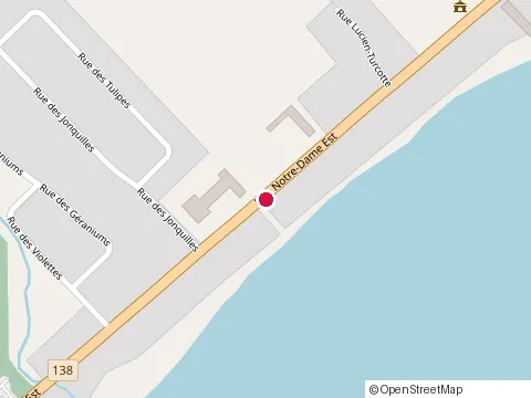 Location of Ecole de Musique Roberge-Dion at 2061 Rue Notre-Dame E, Trois-Rivières