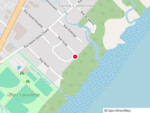 Location of École de Pointe-du-Lac at 101 Rue Élisabeth Guay, Trois-Rivières