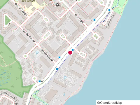 Location of École des Marguerite at 100 boulevard de l'Île-des-Soeurs, Verdun