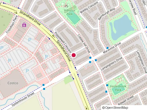 Location of Metro at 3201 Strandherd Drive, Nepean