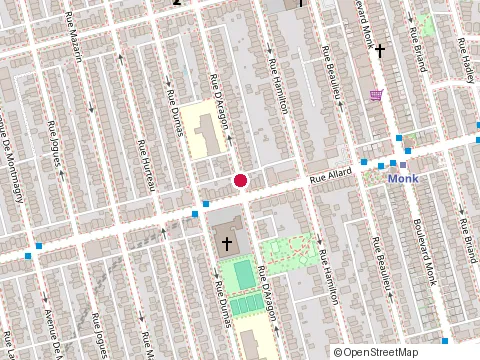 Location of École Dollard-des-Ormeaux at 6639 Rue d'Aragon, Montréal