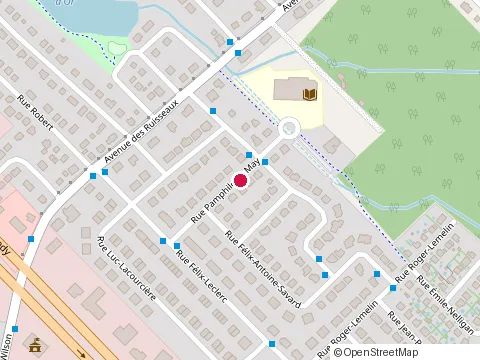 Location of Ecole du Boise at 396 Rue Pamphile-le May, Lévis