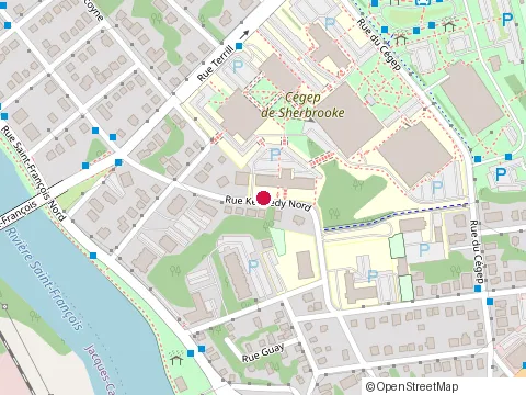 Location of École Eymard, Sherbrooke