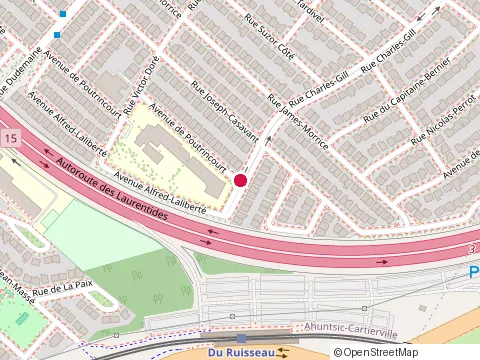 Location of École Gilles-Vigneault at 11400 avenue de Poutrincourt, Montréal