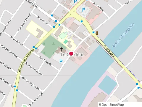 Location of École Jean-Claude-Crevier at 391 Rue du Village, Repentigny