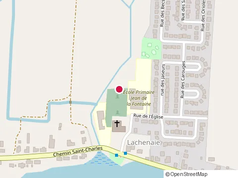Location of École Jean-de la Fontaine at 192 Rue de l'Église, Terrebonne