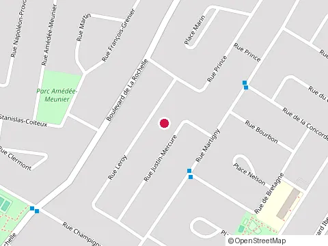 Location of École Jean-Duceppe at 610 Rue Jean-Duceppe, Repentigny
