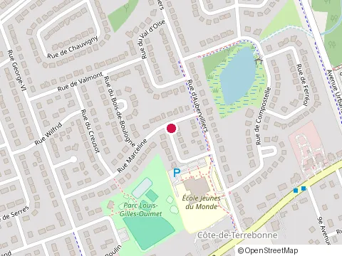 Location of Ecole Jeunes du Monde at 425 de Neuilly, Terrebonne