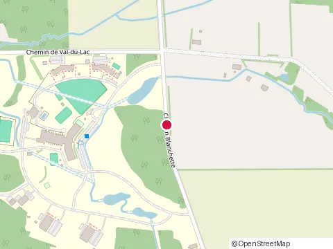 Location of École le Monarque (Val-du-Lac) at 8475 Chemin Blanchette, Sherbrooke