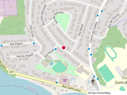 Location of École Massé la Macédoine - Commission Scolaire des Draveurs at 1 Rue Saint-Alexandre, Gatineau