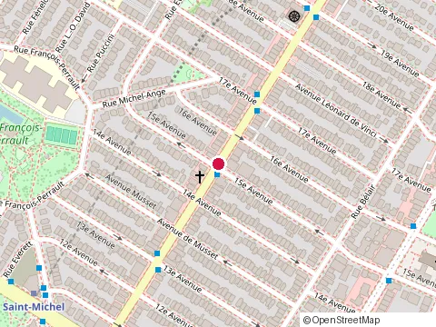 Location of Ecole Musique Active at 3551 Rue Jean-Talon E, Montréal