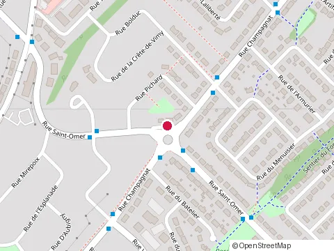 Location of Ecole Pre-Maternelle l'Enfant at 81 Rue Saint-Omer, Levis