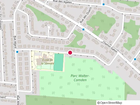 Location of École Primaire de la Samare at 3000 Rue du Chalumeau, Sherbrooke