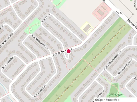 Location of Ecole Primaire Mirabel at 18555 Rue Hubert-Aquin, Mirabel