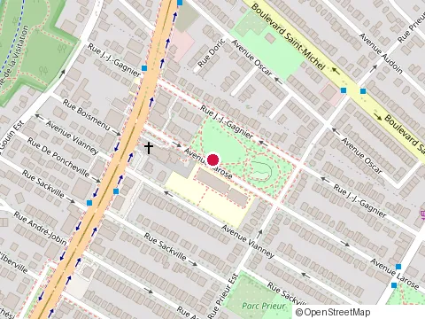 Location of Ecole Saint-Antoine-Marie-Claret at 10600 Canada, Montréal