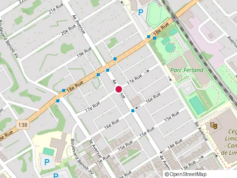 Location of École Saint-Fidèle at 334 12E Rue, Québec