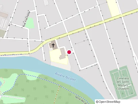 Location of École Saint-Gabriel-Lalemant at 5 Habel, Victoriaville