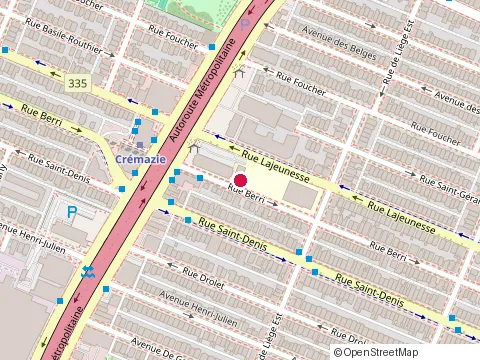 Location of Ecole Saint-Gérard (Page Officielle) at 8525 Rue Berri, Montréal