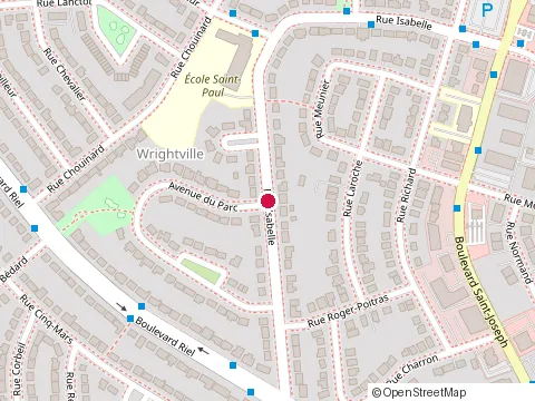 Location of École Saint-Paul at 145 Rue Isabelle, Gatineau