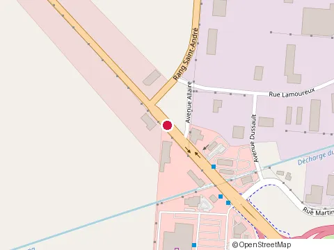 Location of École Saint-Thomas-d'Aquin at 6665 Bd Laframboise, Saint-Hyacinthe