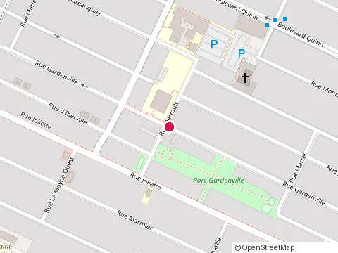Location of École Sainte-Claire at 805 Gardenville, Longueuil