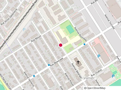 Location of École Sans-Frontière at 360 Avenue Bélanger, Québec