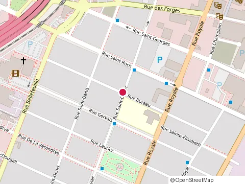 Location of École St Philippe Mon d'Ami at 481 Rue Bureau, Trois-Rivières