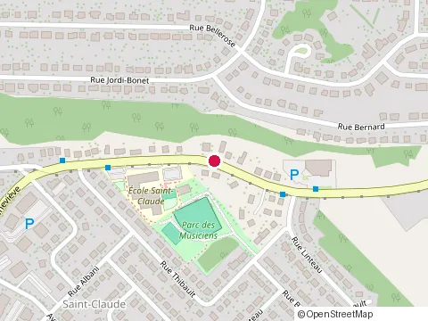 Location of Ecole St-Claude at 12155 boulevard Saint-Claude, Québec