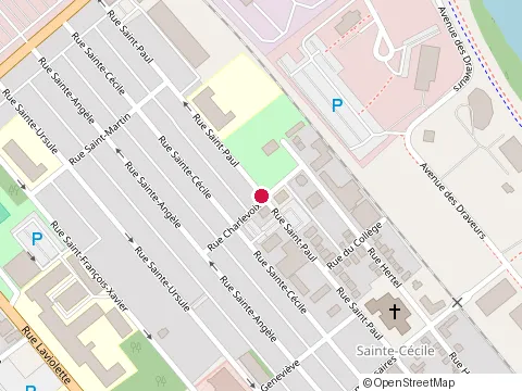 Location of École St-Paul at 946 Rue Saint-Paul, Trois-Rivières