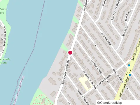 Location of Ecoles Acces Nord at 12190 avenue Brunet, Montreal-Nord