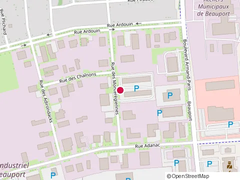 Location of Ecoloverre - Portes et Fenêtre À Québec at 400 Rue des Montérégiennes, Québec