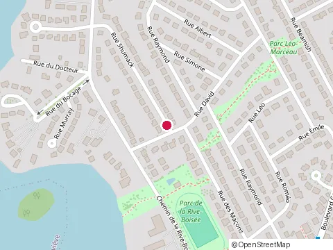 Location of Éconoprix Électrique at 5514 Rue Shumack, Pierrefonds