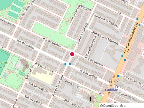 Location of Ecoute Interculturelle at 6014 Rue de Jumonville, Montréal