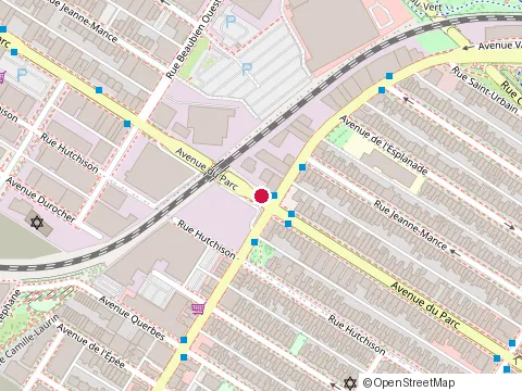 Location of Édifice Bovril-Ateliers Créatifs Montréal at 6201 Park Ave, Montréal