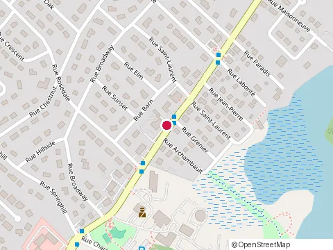 Location of Edith Samson Audioprothésiste at 461 Chemin de la Grande-Côte, Rosemere