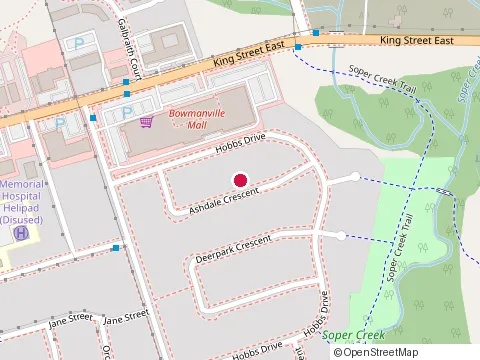 Emplacement de Metro au 243 King St E, Bowmanville