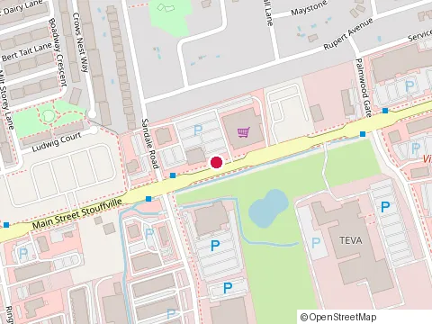 Location of Metro at 5612 Main St, Whitchurch-Stouffville